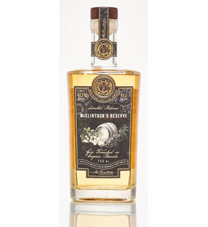 McLintock Distilling Reserve Limited Release Gin Finished in Cognac Barrels