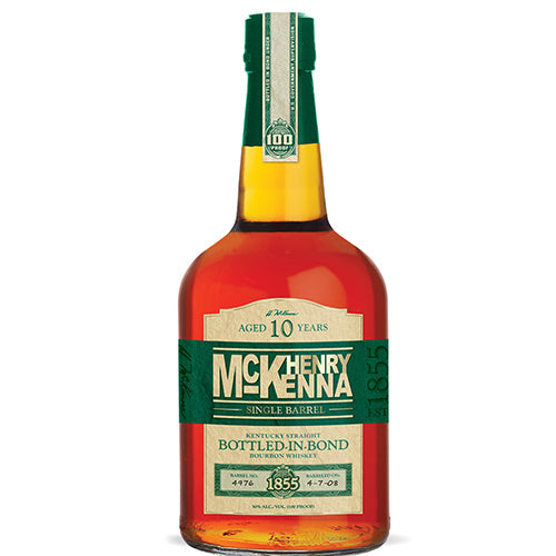 Henry McKenna 10-Year Single Barrel Bourbon Whiskey